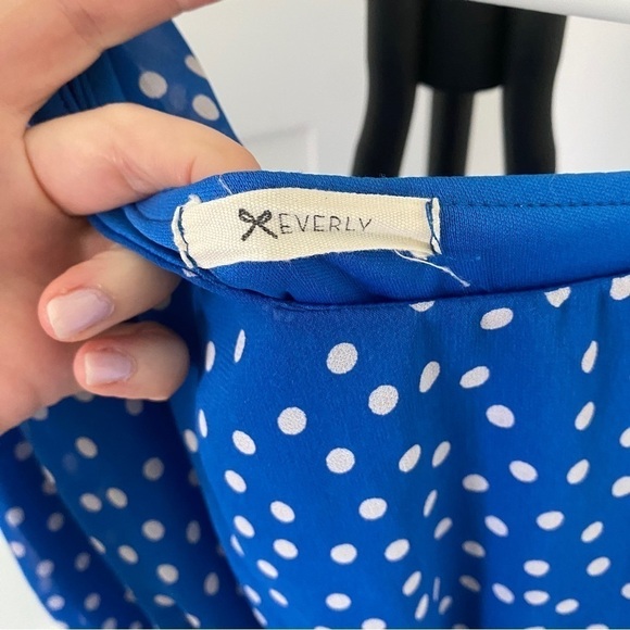 *2/$15* One-Shoulder Polka Dot Dress - Picture 3 of 5